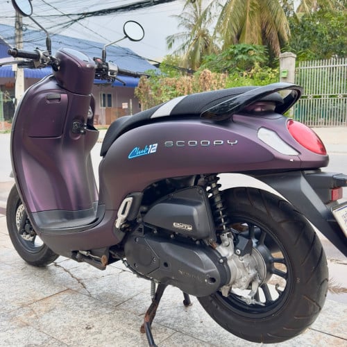 ⭐️ HONDA SCOOPY 2023 បិតស្វាយ Satin