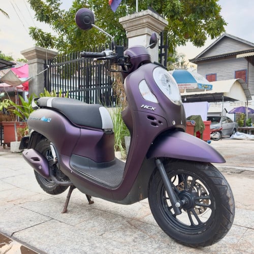 ⭐️ HONDA SCOOPY 2023 បិតស្វាយ Satin