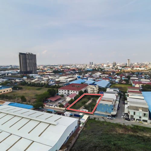 📢 ដីលក់បន្ទាន់ តម្លៃល្អ (350ម ពីផ្សារបឹងបៃតង) ▪️ ផ្ទៃដីសរុប៖ 35m X 70m​ ប្លង់រឹង