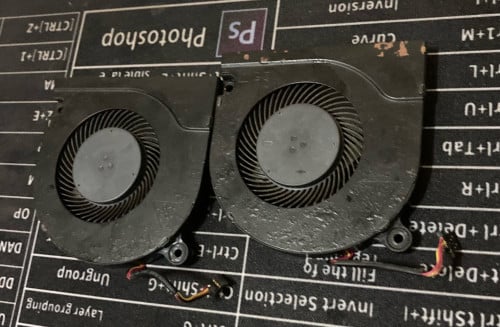 Acer laptop fan x2