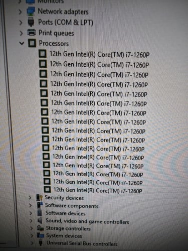 All In One PC CPU i7-12th/16GB/256GB/Screen 24" /Win11 Pro