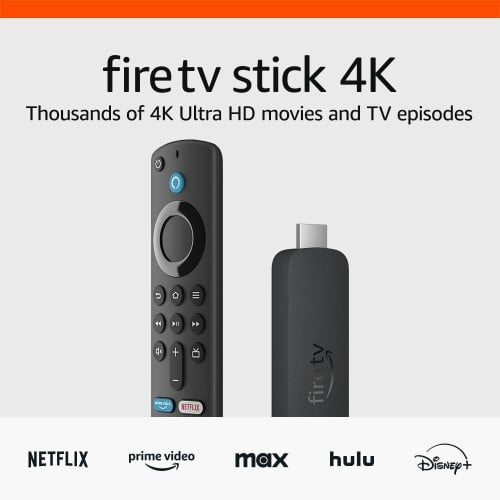 Amazon Fire TV Stick 4K Max , supports Wi-Fi 6E, free & live TV without cable or satellite