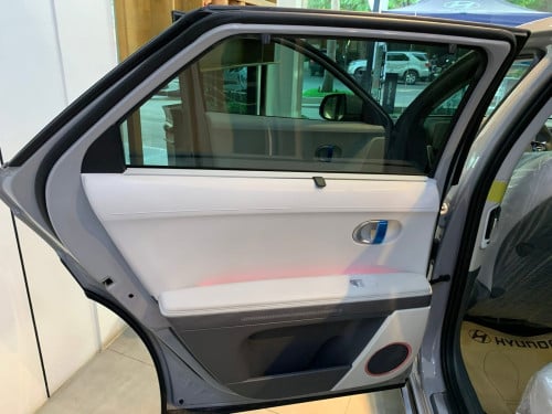 Clear Stock EV Car IONIQ5