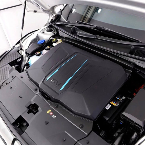 Clear Stock EV Car IONIQ5