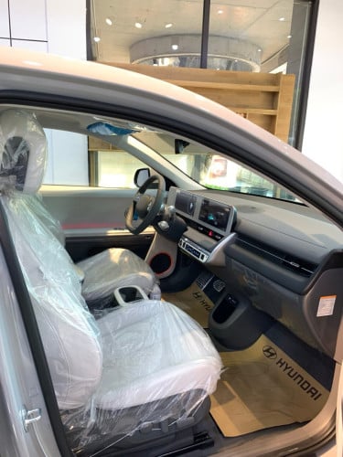 Clear Stock EV Car IONIQ5