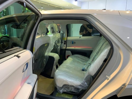 Clear Stock EV Car IONIQ5