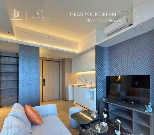 Don’t miss your chance to secure this stunning 1-Bedroom riverfront unit at an incredible price !