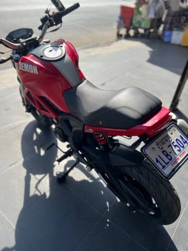 GPX Demon 125 2015 មួយទឹក ស្លាកលេខ នៅស្អាត