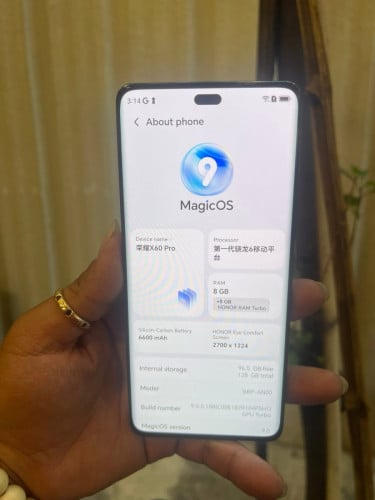 Honor x60 pro / ram8g+8g / 128g / CN sim 2 / សុំណុំហ្សុីនណែន លក់តំលៃក្រោមទីផ្សារ🇰🇭 155$ ដាច់