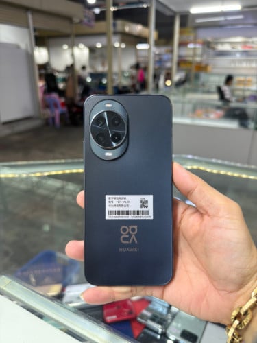 Huawei Nova 14 CH Black , Ram12GB HD256GB Phone Condition 99% , ម៉ាស៊ីនសានុំ