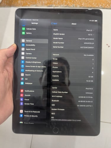 iPad 7th Generation Sim+WiFi