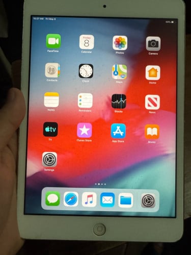 iPad Mini 2 16G មានតែ Wifi អេក្រង់ចូលដីដូចរូប