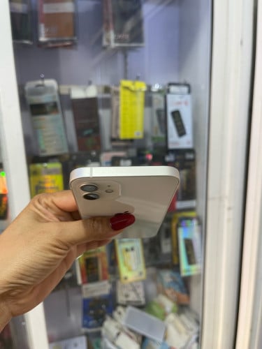 iPhone 12/64GB/LLពណ៍សថ្ម85%សុីនសានុំស្អាត99%(ធានា១ខែលើម៉ាសុីន)