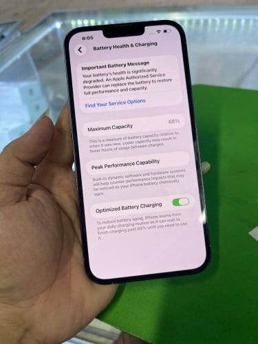iPhone 13PM សានុំហ្សុីន 330$🔋68%
