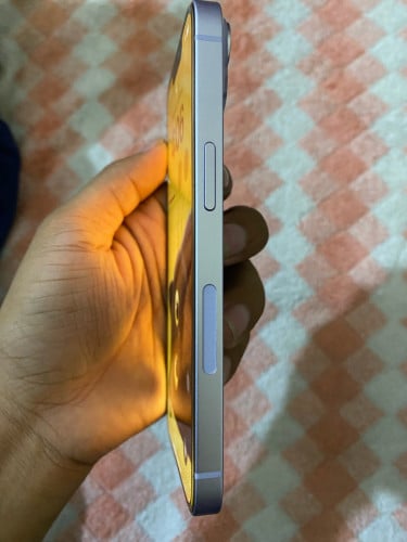 iPhone 14 ពណ៌ស្វាយ កូដLL/A Esim 128GB ស្អាត 98%