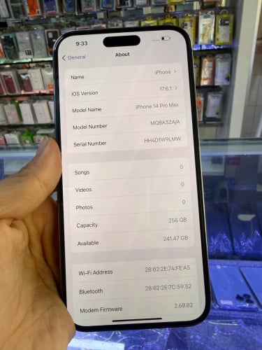 iPhone 14pro max 256GB 600$
