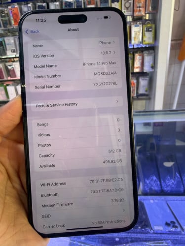 iPhone 14pro max 512GB 630$