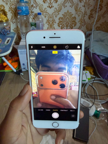 IPhone 7 Plus 128GB អេក្រង់ហ្សុីន មានស្កេន