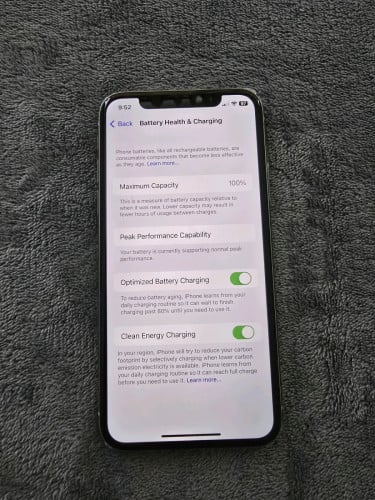 Iphone X 98.99% Zin All 256gb LL/A