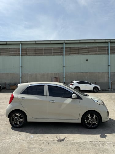 Kia morning 2012 full fsport smart key ឡានស្អាត អត់បុកប៉ះ អត់ច្រេសពុក