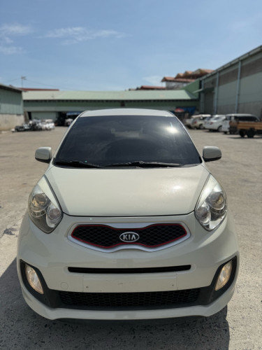 Kia morning 2012 full fsport smart key ឡានស្អាត អត់បុកប៉ះ អត់ច្រេសពុក