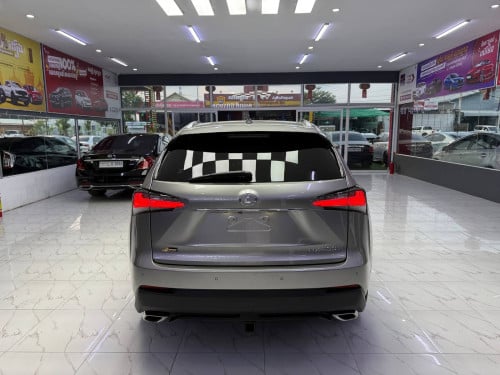 Lexus NX200t  Years : 2015  Option : Luxury Up F-Sport Color: Titanium