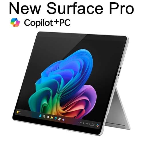 Microsoft Surface Pro, Copilot+ PC, Snapdragon X Elite (12 Core)