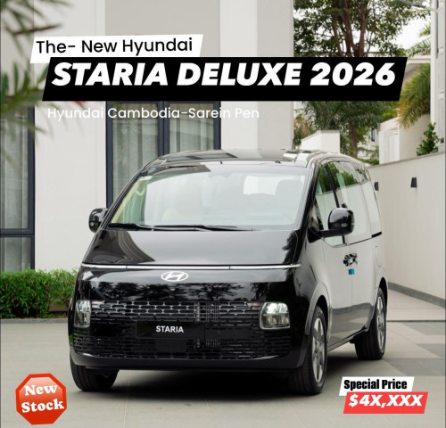 New Stock STARIA Premium 2026