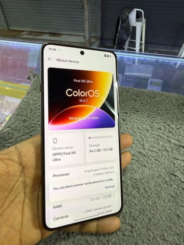 Oppo Find X9ultra 5G Ram12G Memory512G C/H Sim2 99% Fullset