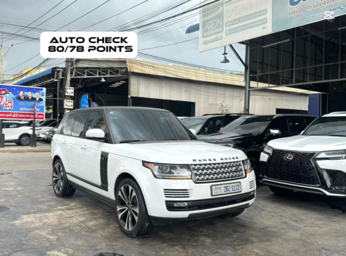 RANGE ROVER VOGUE 2014 HSE Full Options  ម្ចាស់ដើមទីមួយទិញថ្មី ថ្នាំហ្សុីនមួយជុំ ឡាននៅសាណុំទាំងអស់
