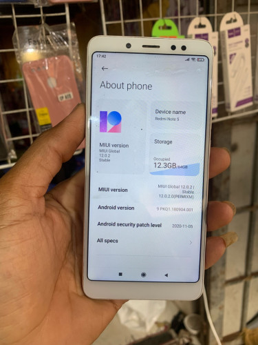 Redmi Note 5 សំណុំសុីន