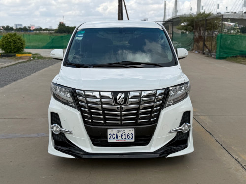 Toyota Alphard 2012 Full ឡើងមុខ 2017 ( កៅអីSC )
