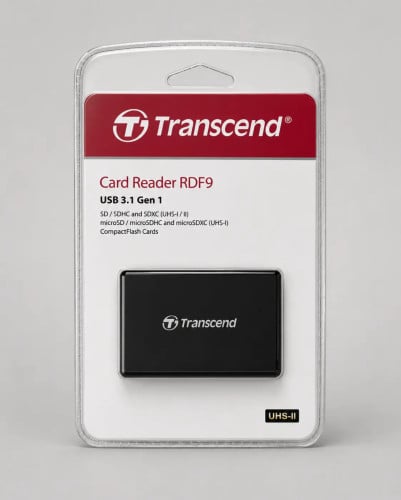 Transcend All-in1 UHS-II Multi Card Reader, USB 3.1 Gen 1, TS-RDF9K2
