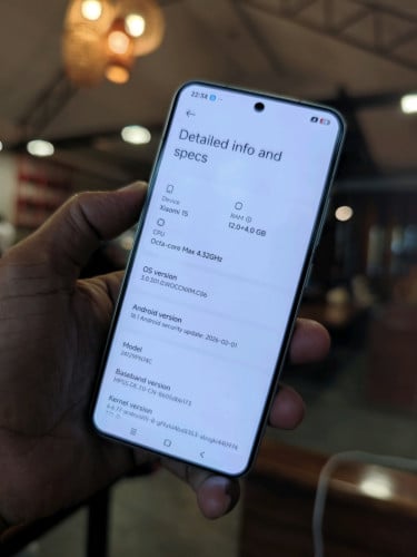 Xiaomi 15 12g/256g_CH(វៃដូរបាន)👉$375