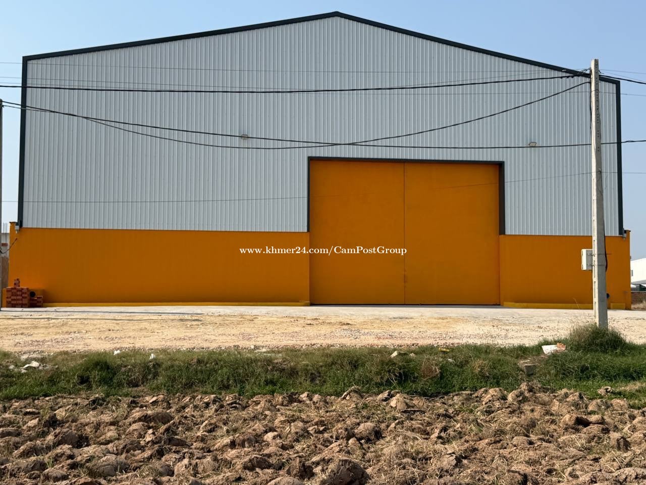 ឃ្លាំងសម្រាប់ជួលនៅជិតបុរី ពិភពថ្មីកំបូល ផ្លូវជាតិលេខ៤