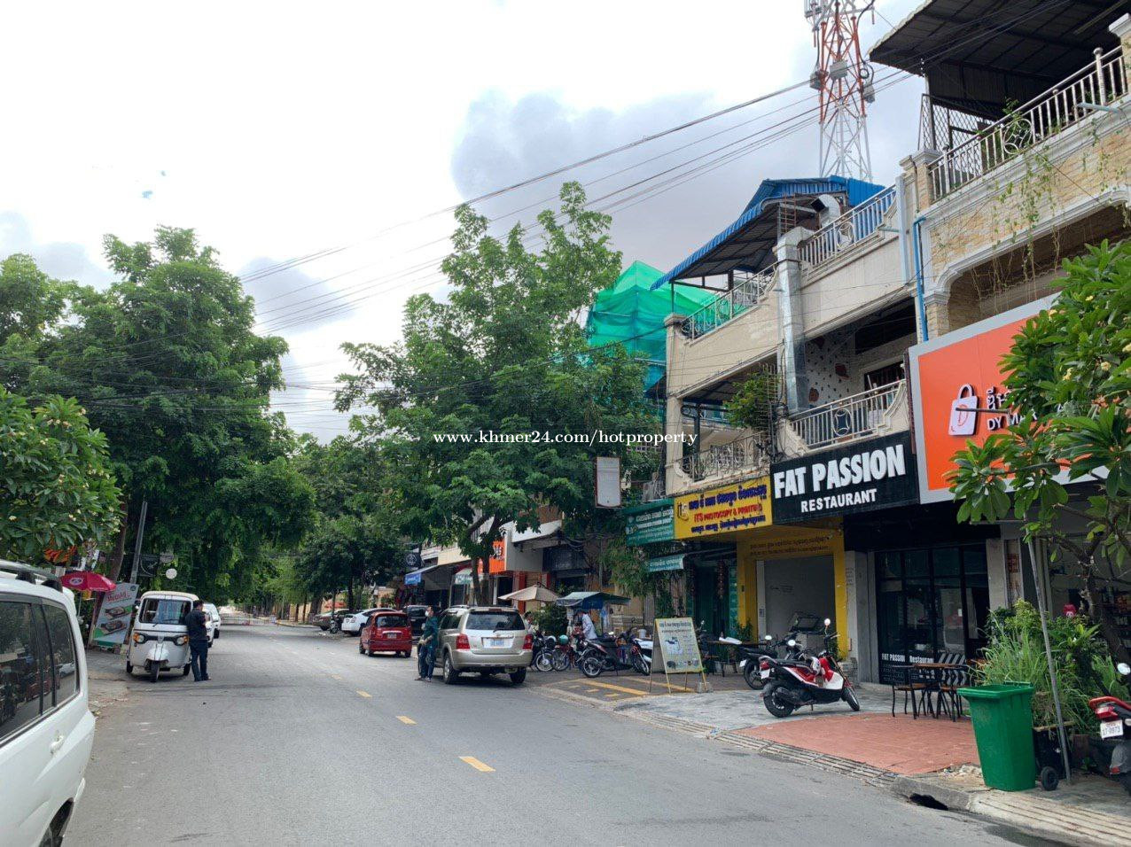 ๐ Commercial Shophouse for Rent in Daun Penh