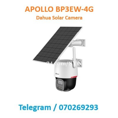 Dahua APOLLO BP3EW-4G Solar Camera Security