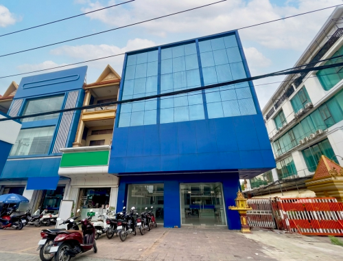 ផ្ទះអាជីវកម្មកែង02ល្វែងសំរាបជួល នៅក្បែរផ្សារស្ទឹងមានជ័យថ្មី