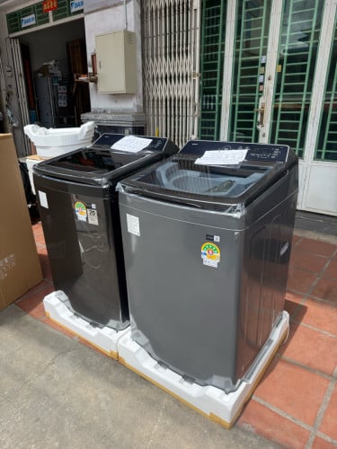 ម៉ាសុីនបោក 12kg Samsung 2026 សេរីថ្មី មាន ២ពណ៌