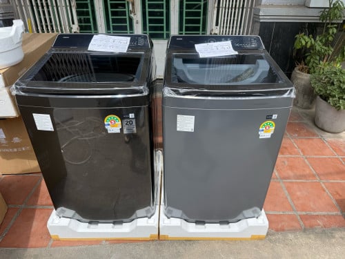 ម៉ាសុីនបោក 12kg Samsung 2026 សេរីថ្មី មាន ២ពណ៌