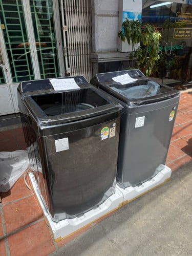 ម៉ាសុីនបោក 12kg Samsung 2026 សេរីថ្មី មាន ២ពណ៌