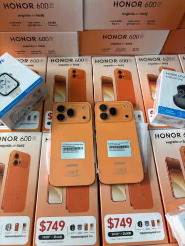 កក់ទុកចំណេញលុយ HONOR 600 Pro ថ្មីក្រុមហ៊ុនកម្ម៉ង់ភ្លាមបានភ្លាម