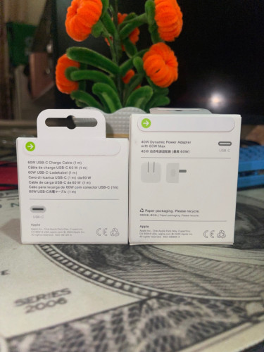 ដុំ និង ខ្សែ IPhone 60W គុណភាពខ្ពស់