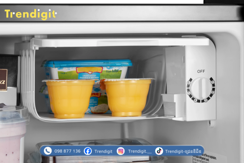 ទូរទឹកកកខ្នាតតូច Midea Mini Fridge MDRD86FGG50ID