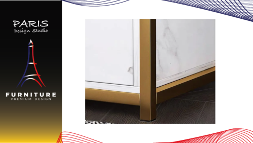 " Paris Design Studio " TV cabinet marble drop