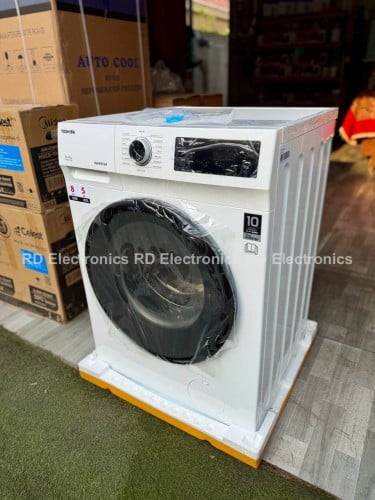 ម៉ាសុីនបោកToshiba 8kg សំងួត5kg