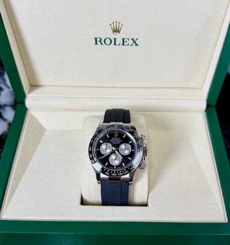 (Original) ROLEX Daytona 126519LN White Gold 🐼