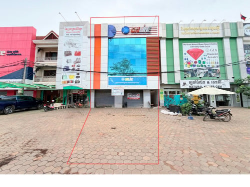 🏢 អគារអាជីវកម្មសម្រាប់ជួល – 100ម៉ែត្រពី ​សារមន្ទីរជាតិអង្គរ