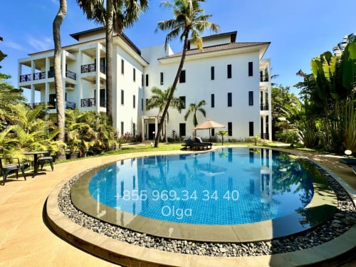 🔑  Siem Reap, Apartment with Swimming Pool for Rent (#21906)