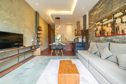 1 Bedroom  Services  apartment for rent in Tonle Basac- Phnom Penh